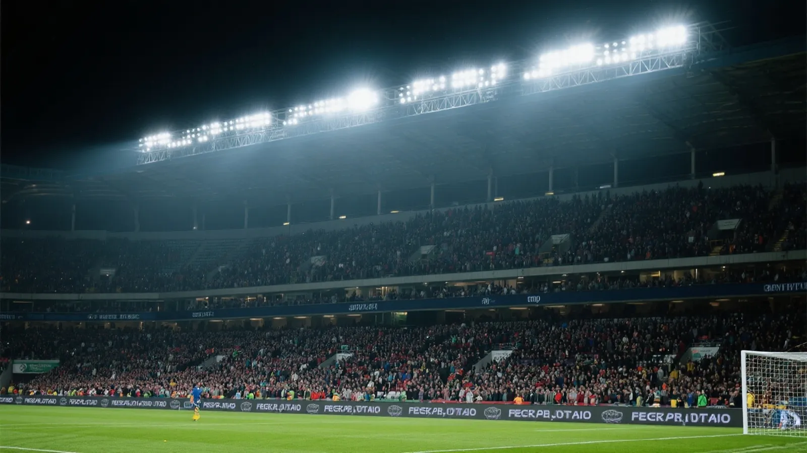 体育赛场现场氛围图