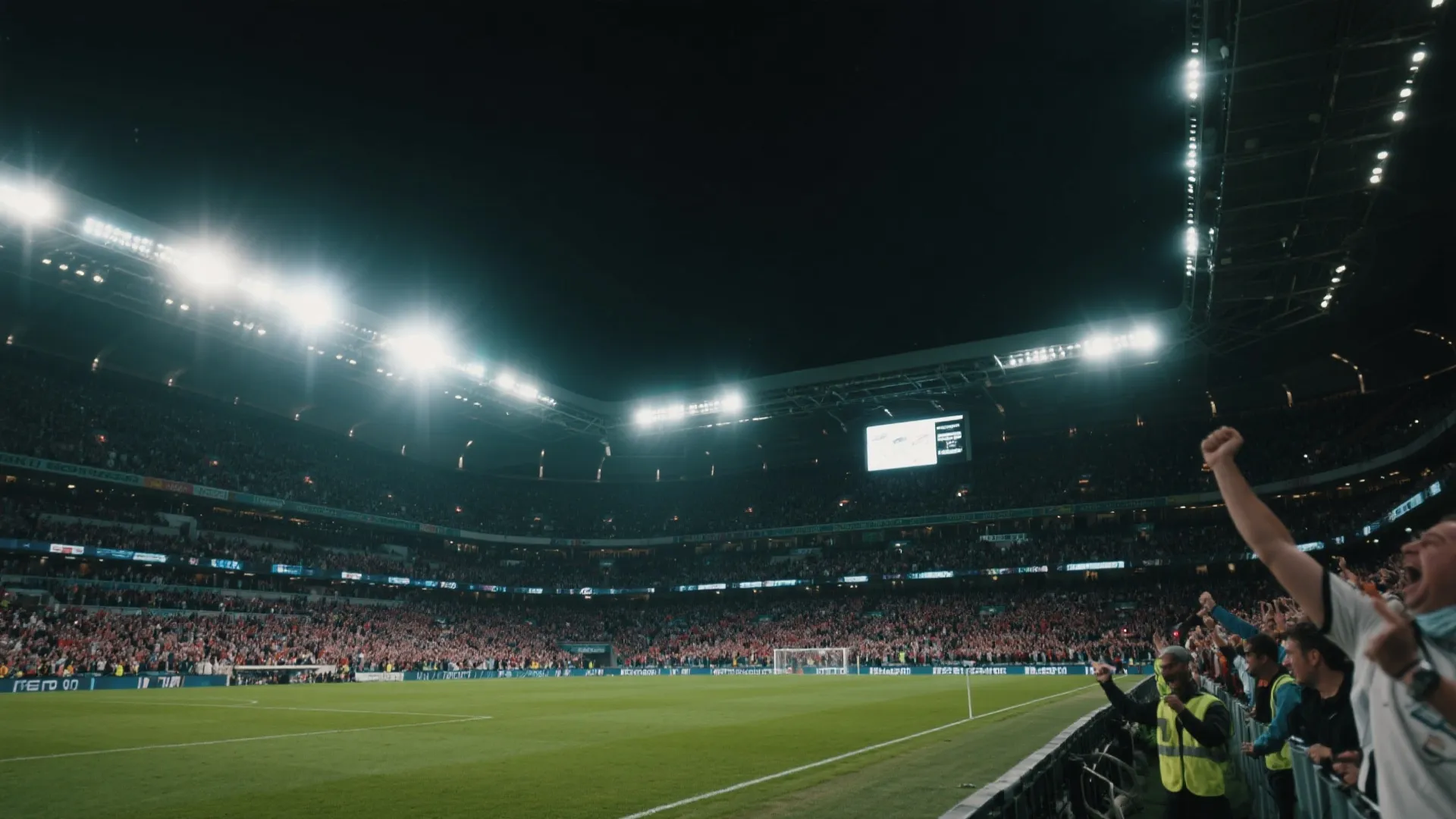 体育赛事直播现场