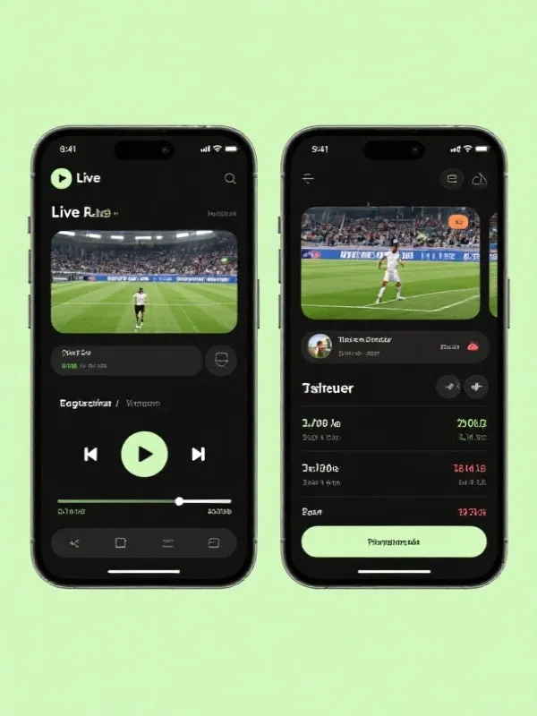 咪咕视频App界面